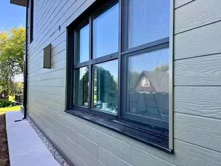Фиброцементный сайдинг FCS Click Wood, 3000x190x10 мм, F58