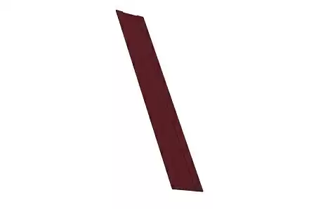 Крепежная планка жалюзи Grand Line Milan,Tokyo, 0,45 PE-Double, RAL 3005 красное вино
