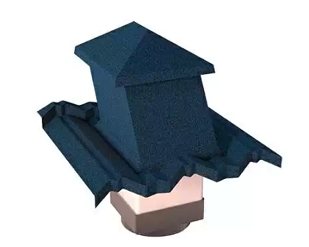 Вентиляционный выход Gerard G 15-45 (пластик), 150х150 мм, sapphire (281)