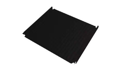 Кликфальц Double Pro Gofr Grand Line 0,5 PurPro Matt 275 с пленкой на замках RAL 9005 черный