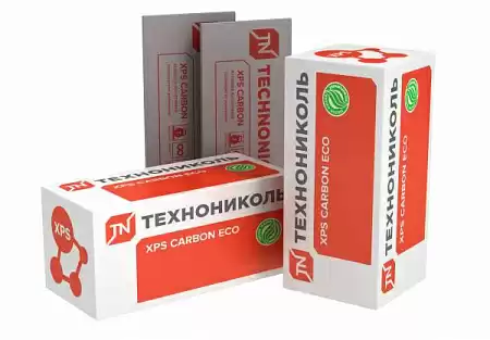 Экструзионный пенополистирол XPS CARBON ECO Технониколь 28 кг/м3, размер 100х580х1180-L мм, упаковка 0.274 м3 (4 плиты)