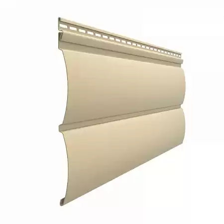 Сайдинг блок-хаус Docke Premium D4,7T, 3.60*0.243 м, крем-брюле