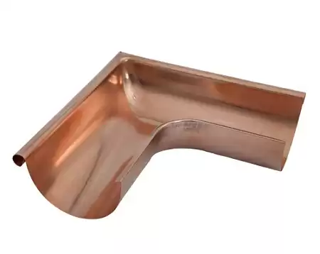 Угол наружный 90° D125 Aquasystem, медь