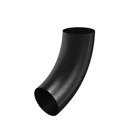 Колено D90 Aquasystem Pural Matt, RR 33 черный