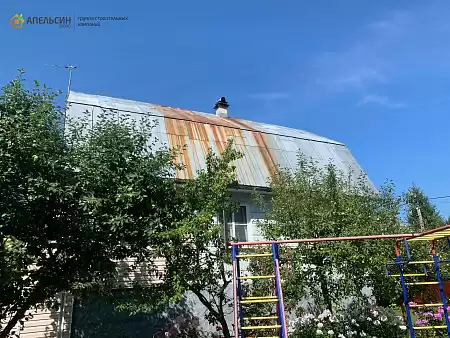 Монтаж металлочерепицы Grand Line в СНТ "Русский Дизель"