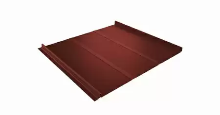 Кликфальц Line Гранд Лайн / Grand Line, Drap 0.45, цвет RAL 8004 (терракота)