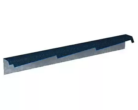 Фронтонная планка резная Gerard, правая, 1200 мм, sapphire (281)