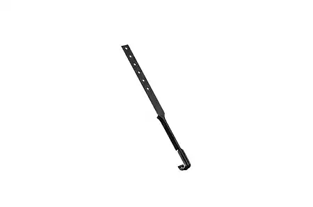 Поддержка желоба D90 Aquasystem PU Matt, RAL 9005 черный