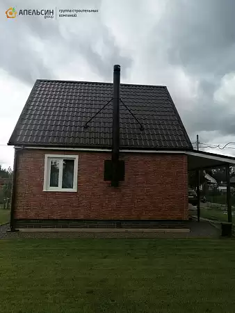Монтаж фасада панелями Альта Профиль в СНТ Чаща