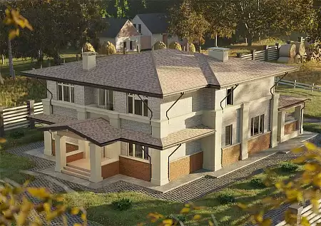 Ламинированная битумная черепица Docke Premium Dragon, Капучино, 2,38 м2/уп