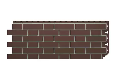 Фасадные панели Docke STANDARD Flemish, 1095х420 мм, коричневый