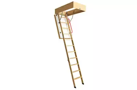 Чердачная лестница Docke LUX, 70х120х300 см