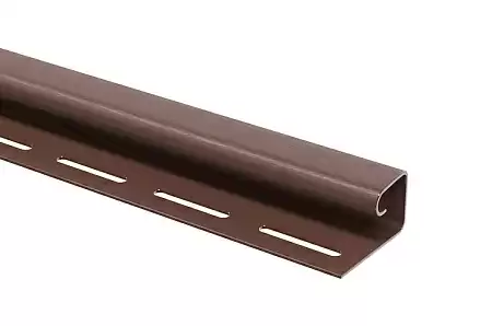 J профиль Технониколь, 3 м, каштан