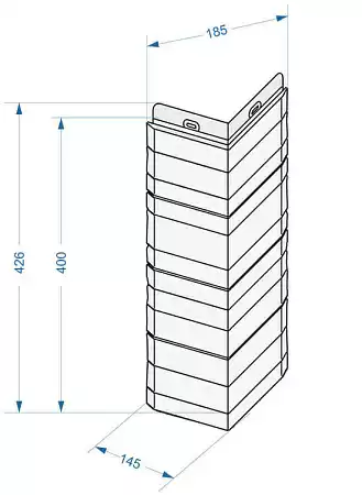 Угол внешний Docke STANDARD Алтай, корица
