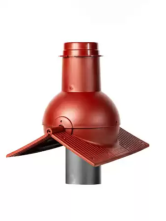 Выход канализации коньковый Krovent Pipe-cone, красный Выход канализации коньковый Krovent Pipe-cone, красный
