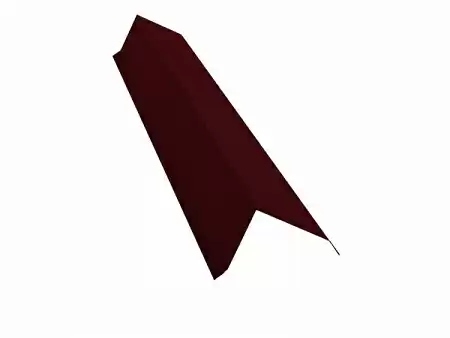 Планка торцевая Grand Line (Гранд Лайн), покрытие PurPro Matt 0.5, 80х100 мм, цвета по каталогу RAL и RR