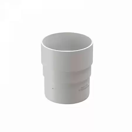 Муфта соединительная D85 мм Деке Премиум / Docke Premium, цвет пломбир (Ral 9003)