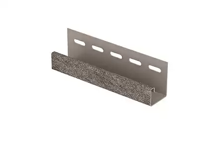 J-планка Ю-Пласт Сланец, 3050 мм, цвет бежевый