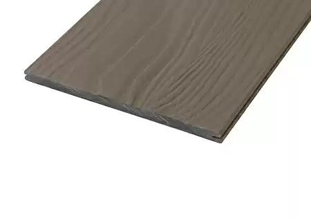 Фиброцементный сайдинг FCSPRO Вуд Лайн (паз-паз), 3000x190x10 мм, F64 (Серая глина)