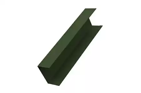 Крышка 65х60 жалюзи (для калиток и ворот) Grand Line Milan,Tokyo, 0,5 GreenCoat Pural Matt, RR 11 темно-зеленый (RAL 6020 хромовая зелень)