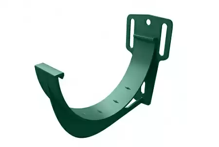 Кронштейн желоба slider ПВХ Grand Line 120 мм, RAL 6005 зелёный мох