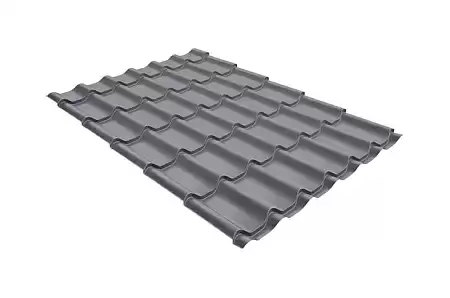 Волновой профиль Grand Line Modern, 0,45 Drap, Zn 140, RAL 7004 сигнально-серый