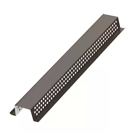 Вентпланка опорная Aquasystem AQUACLICK 35, 0.5 PU MATT, RR 32 темно-коричневый