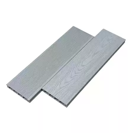 Террасная доска из МПК 140х22х6000, жемчуг