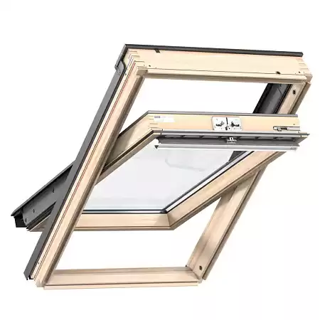 Мансардное окно двухкамерное с вентклапаном Velux GLL 1061 PK06, ручка сверху, 94х118