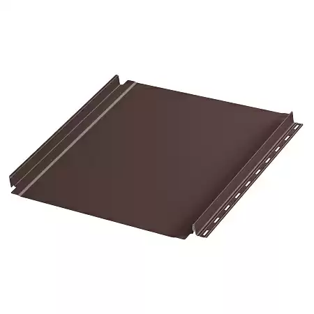 Профиль Aquasystem AQUACLICK Эталон, 0.5 PE, Zn140, RAL 8017 коричневый