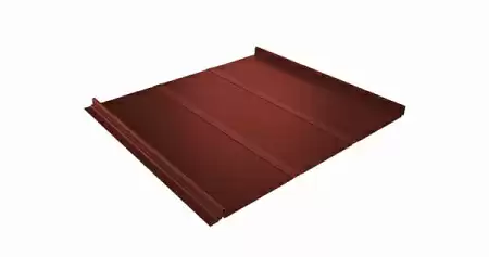 Кликфальц Line Гранд Лайн / Grand Line, PurLite Matt 0.5, цвет RAL 8004 (терракота)
