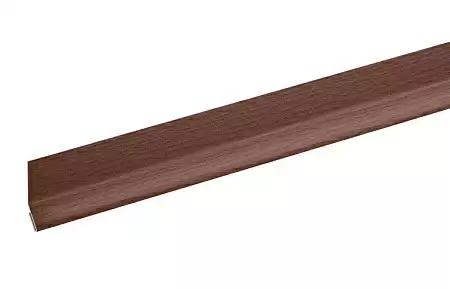 Стартовый профиль Aquasystem, Pural 0.5, 2.0 м, RAL 8017 коричневый