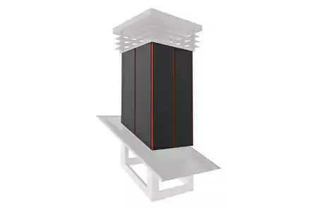Кожух 4For Pipe Германия Берлин, 640х640 мм, медь
