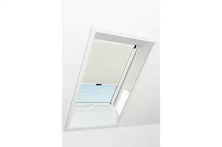 Штора рулонная затемняющая Roto ZRV M, 94x98, бежевая