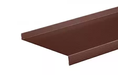 Фартук на оконный отлив 200 Aquasystem, Pural 0.5, 2.0 м, RAL 8017 коричневый