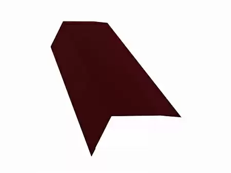 Планка карнизная широкая Grand Line (Гранд Лайн), покрытие PurLite Matt 0.5, 100х85 мм, цвета по каталогу RAL и RR