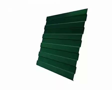 Профнастил С8A Гранд Лайн / Grand Line 0.45 PE Zn 100, цвет RAL 6005 (зеленый мох)