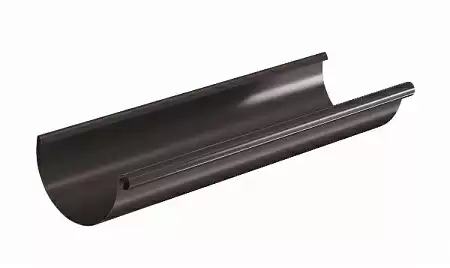 Желоб водосточный D150 Aquasystem Pural, 3 м, RR 32 темно-коричневый