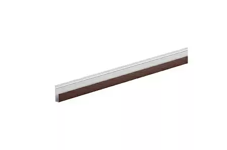 G-планка AQUASYSTEM, 0.45 PE Matt, Zn 140, 2000 мм, RAL 8017 коричневый