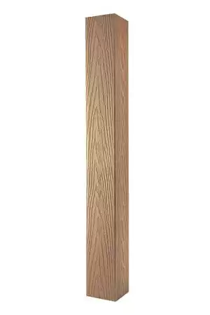 Столб TalverWood, 125x125x3000 мм, орех