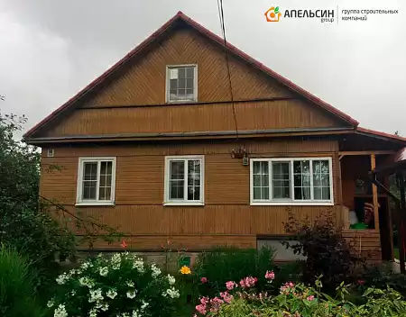 Монтаж фасада панелями Docke в пос. Ульяновка
