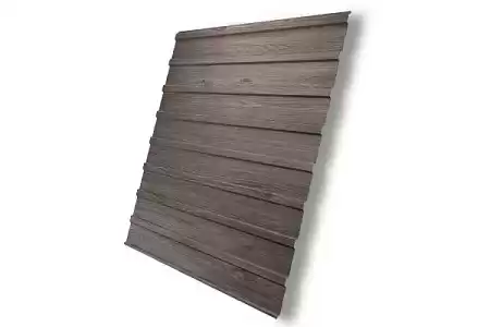 Профнастил С10А Гранд Лайн / Grand Line 0.45 Print elite Zn 140, цвет White Wood (Беленый дуб)