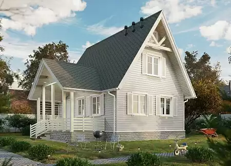 Сайдинг Docke Стандарт (Standard) D5C Ёлочка, 3.00*0.256 м, пломбир