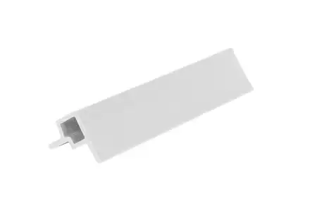 Угловой элемент из ДПК CO-EX MIX для фасадной панели 53x57x3600 мм, цвет white