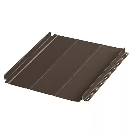 Профиль Aquasystem AQUACLICK Силуэт-2, Rooftop Кашемир PU, Zn275, RR 32 темно-коричневый