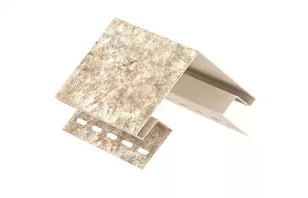 Наружный угол Ю-Пласт Кварцит, 3050 мм, цвет светло-бежевый Наружный угол Ю-Пласт Кварцит, 3050 мм, цвет светло-бежевый