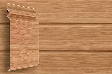 Сайдинг виниловый Natural-Брус Grand Line Тундра S7, 3х0,182 м, клен