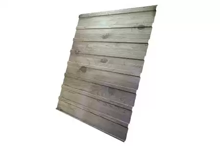 Профнастил С10А Гранд Лайн / Grand Line 0.45 Print elite Zn 140, цвет Nordic Wood (Северное дерево)