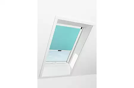 Штора рулонная затемняющая Roto ZRV M, 65x98, бирюзовая
