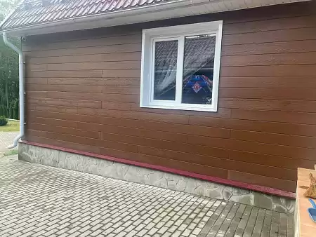 Фиброцементный сайдинг FCS Click Wood, 3000x190x10 мм, F30
